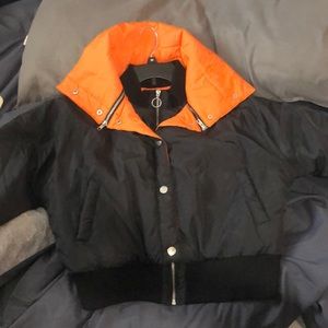 Cropped winter jacket